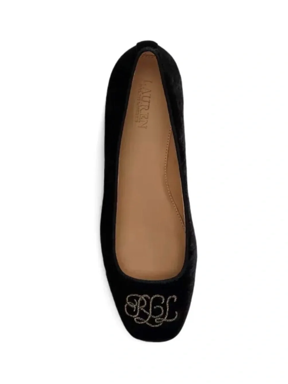 Ralph Lauren Emelllie logo flats
